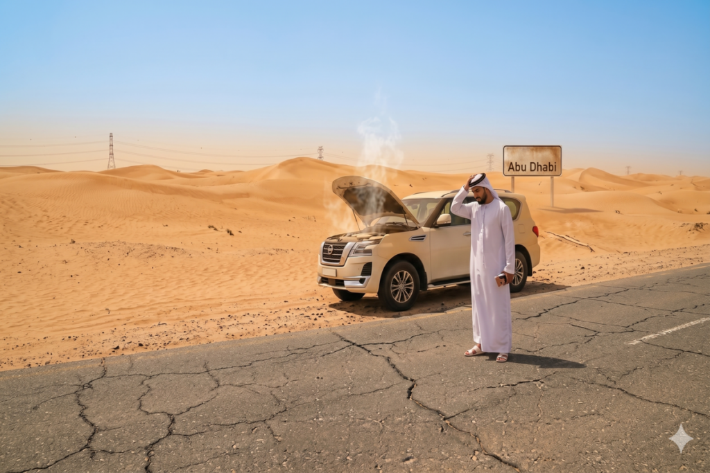 Are your car ready for the intense UAE summer | June, July and August